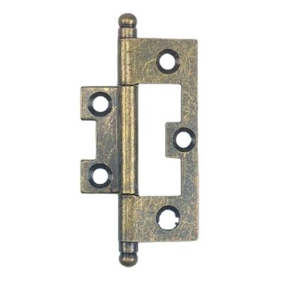 China Cabinet Door 2.5 Inch Folding Door Door Hinges Accessory Iron Hardware Window Butterfly Flow Hinge for sale