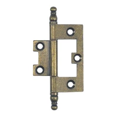 China Cabinet Door 2 Inch Furniture Accessories Folding Kitchen Door Butterfly Flow Denominator Hinge for sale