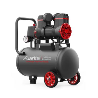 China 8bar Oil Free 18 Liter Air Compressor 900W Electric Air Compressor Quiet And Oil Free Air Compressor for sale