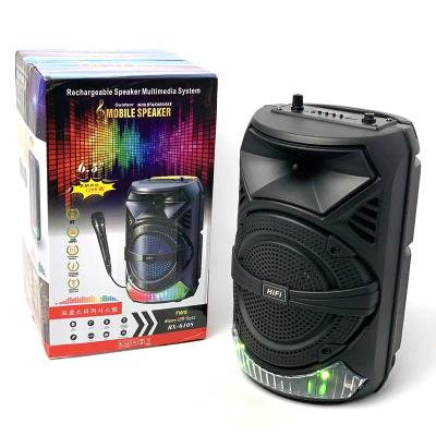 China No New Arrival China Factory Hot Selling Cheap Speaker RX-6108 1200MAH Karaoke Speaker for sale