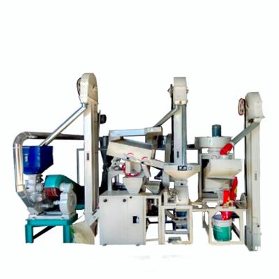 China Factory 2019 Hot Combined Paddy Pounder Rice Scourer Mill Machine for sale