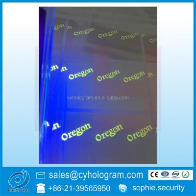 China Custom Made High Quality Anti Counterfeit ID Card Counterfeit Cover With UV for sale