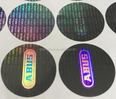 China Anti-Counterfeit Perfect Customized Hologram Sticker with 2 Levels for sale