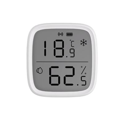 China Wifi SONOFF LCD Screen Temperature Humidity Sensor SNZB-02D Smart Zigbee Sensor Works Alexa Google Home voice control smart switch for sale