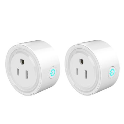 China Wifi Smart Plug US 10A 16A Power monitor Smart Home Appliance Socket Works With Alexa SmartThings Support Echo Device Voice Control for sale