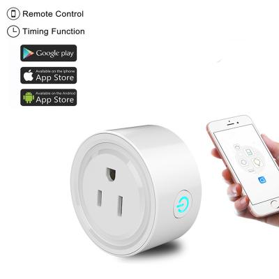 China Wifi WIFI Smart Plug US Plug Smart Timing Socket Wireless Outlet control function plug for Smart Home Automation by EWelink app for sale