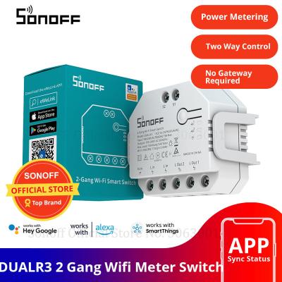 China APP Control Sonoff Dual 2CH Wifi Smart Switch Home Remote Control Wireless Switch Universal Module Timer Wi-fi Switch Smart Home Controller for sale