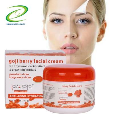 China Anti Aging Acne Goji Berry Original Lightening Cream For Acne Treatment Face Skin Whitening Nourish Goji Moisturizer Glow Nights Face Cream for sale