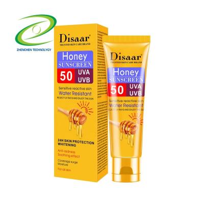 China SPF 50 Honey Sunblock Sunscreen Whitening Moisturizer Sunscreen for sale