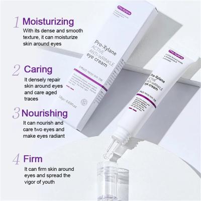 China Anti-Puffiness Private Label Eye Repair Bag Removal Dark Circles Aging Eye Cream Anti Lifting Pro Xylane Eye Wrinkle Cream for sale