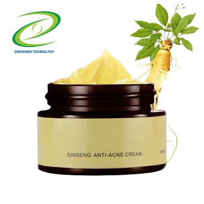 China Acne Treatment Beauty Repair Castor Oil Aloe Treatment Acne Cream Ginseng Deep Acne Cream for sale