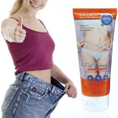 China Wholesale Vegan Weight Loss Hot Cream Slimming Hot Sweaty Fat Burn Body Flat Belly Private Label Weight Loss Tightening Slimming Cream for sale