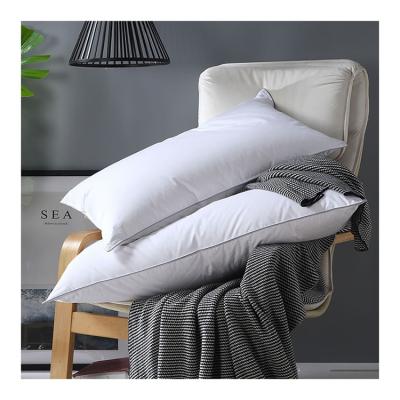 China Factory Wholesale Folded Pillow Duck Feather Pillow for sale