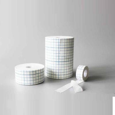 China Disposable Medical Nonwoven Tape Rolls Bandage Fixation Roll Fixation for sale