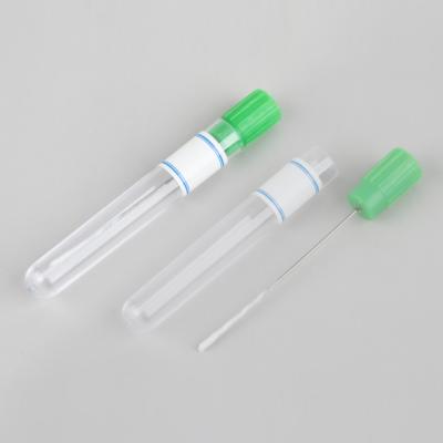 China Disposable Sterile Specimen Collection Disposable Assembled Nasopharyngeal Swab for sale