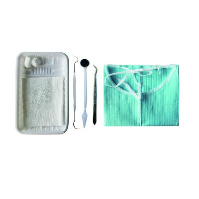 China Safe Dental Disposable Medical Kit Instruments Dental Diagnostic Kit for sale