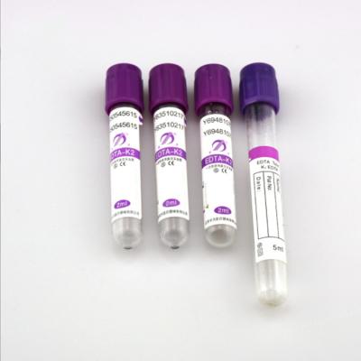 China Disposable Wholesale PET EDTA Vacuum Blood Collection Drawing Tube for sale