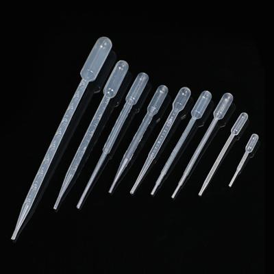 China Small Volume Factory Price 1ml 2ml 3ml Liquid Sterile Plastic Pasteur Pipettes for sale