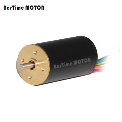 China EC2040 totally enclosed totally enclosed slotless non sensored no bldc micro cogging motor for sale