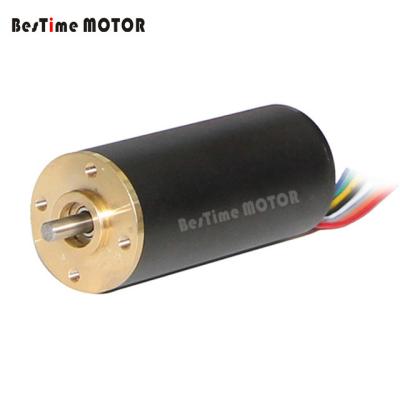 China Totally Enclosed EC2864 High Torque Totally Enclosed Slotless DC Brushless Motor 36v for sale