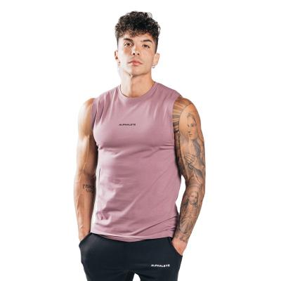 China Wholesale Breathable Breathable Loose With Logo Custom Mens Tank Top Travel Vest Gym Sleeveless Tank Top Clothing for sale