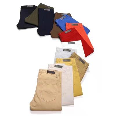 China Wholesale New Multicolor Luxury Fashion Leisure Anti-Wrinkle Men's Wear Slim Fit Loose Pants Plus Size Pants Men's Trousers for sale