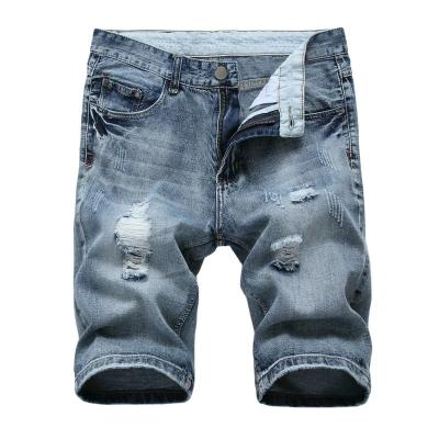 China Anti-wrinkle summer factory wholesale high quality men's pants men's cotton cargo denim loose shorts for sale