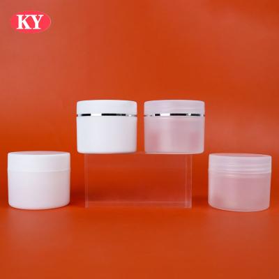 China Cosmetic 30g 50g PP plastic cream jar  face cream bottle  Eye cream bottle cosmetics sub jar  for cosmetics packing for sale