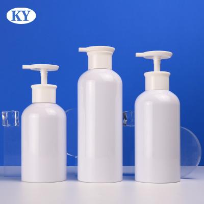 China Personal Skin Care Packaging Hot Sale 250ml PET plastic Lotion Shampoo empty Bottles body wash lotion shower gel press bottle for cosmetics packing for sale