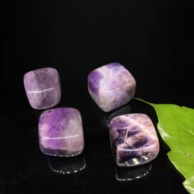 China China Shipping Various Free Wholesale Natural Amethyst Crystal Gemstone Cube Rose Quartz Tumbled Stone For Home Decoration for sale