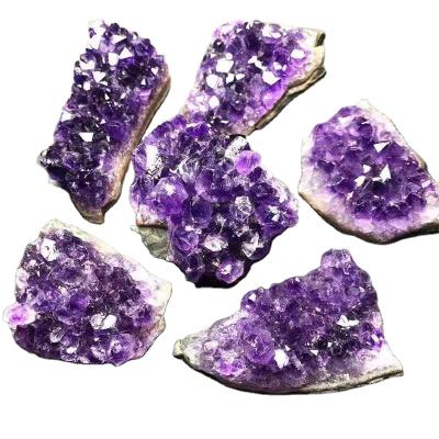 China Wholesale Natural China Various Gemstone Amethyst Group For Spirit Healing Home Decoration for sale