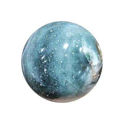 China Natural High Quality Gift Or Home Decor Ocean Jasper Polished Ball For Home Decoration for sale