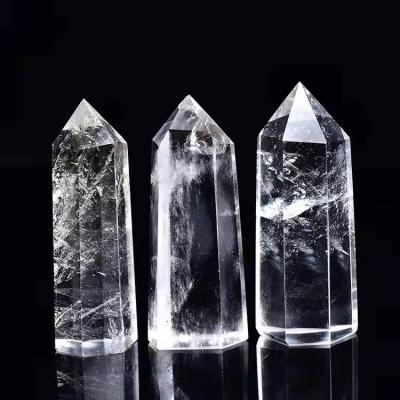 China Wholesale Bulk Natural Clean Magic Wands Crystal Healing Tower For Decoration Quartz Points From China for sale