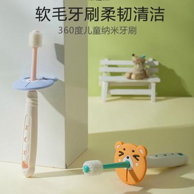 China 360 Degree Disposable Toothbrush Kids Soft Toothbrush for sale