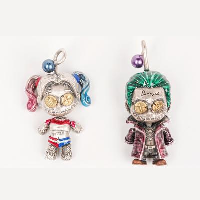 China High Quality Vulcan Ready To Ship Male Female Clown Doll Necklace Pendants Charms Handmade Necklace For Women&Men for sale