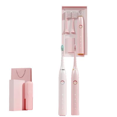 China Replaceable Head Brush New Product Travel Electric Toothbrush Adult Smart Whitening Set for sale