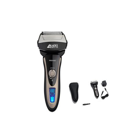 China Factory Direct Brand New Triple Blade Portable Waterproof Reciprocating Electric Shaver for sale