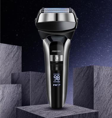 China Triple Blade Electric Shaver Rechargeable Waterproof Swapping Razor for sale