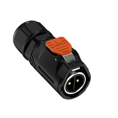 China Automotive 2pin 20A Quick-plug aviation plug automation equipment ip 67 waterproof outdoor connector for sale