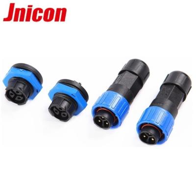 China Automotive M16 8 pin male female waterproof push lock male 10A connector for sale