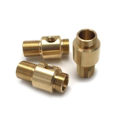 China 4 o CNC de bronze da linha central 0.01mm Ra0.4 girou as peças sem polonês à venda