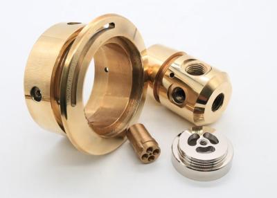 China 0.01mm CNC Brass Parts for sale