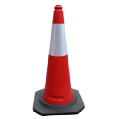 China PE H75cm PE Flexible Reflective Safety Road Traffic Cone 28