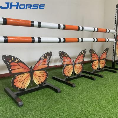 China Jumping Training Aluminum PVC Sponge  Soft Poles Horse Jump Horse Show Jumps for sale