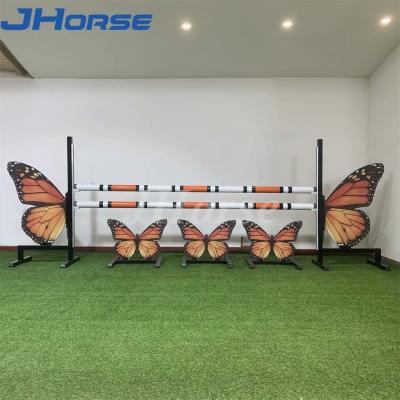 China Aluminum Material Stands Schooling Standards Powder Coated Horse Show Jumps Horse Jump Obstacles for sale