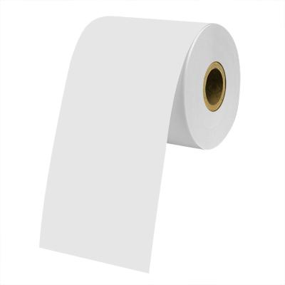 China Printed Thermal Paper 80mm Core Paper Custom Size 57mm For Supermarket Film Bank Paper Rolls Thermal Printer for sale