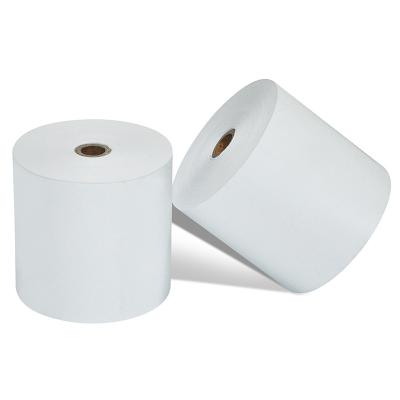 China Core 57mm 80mm Printed Paper Thermal Paper for Supermarket Bank POS Thermal Paper Rolls Printer for sale