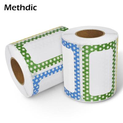 China Self Adhesive Wholesale Name Sticker Label Roll Brand Apparel Labels Thank You Label Stickers for sale