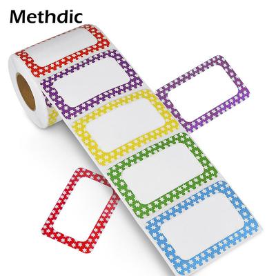 China Wholesale Self Adhesive Methdic Self Adhesive Factory Name Label for sale