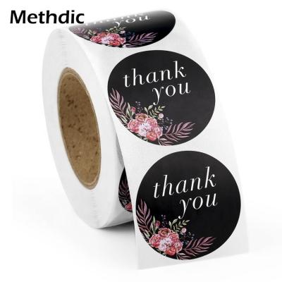 China Gift Envelope Methdic Thank You Stickers Seals Small Business Boutique Bags for sale